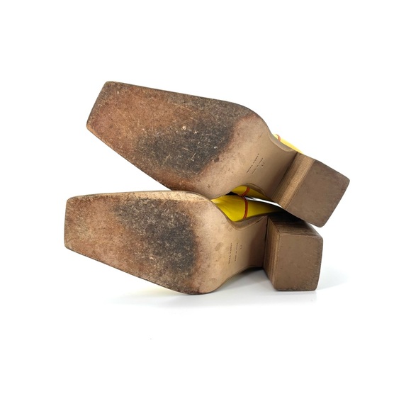 Vintage Miu Miu SS 1999 Mid Calf Snakeskin Leather Cowboy Boots 37 - Picture 7 of 9